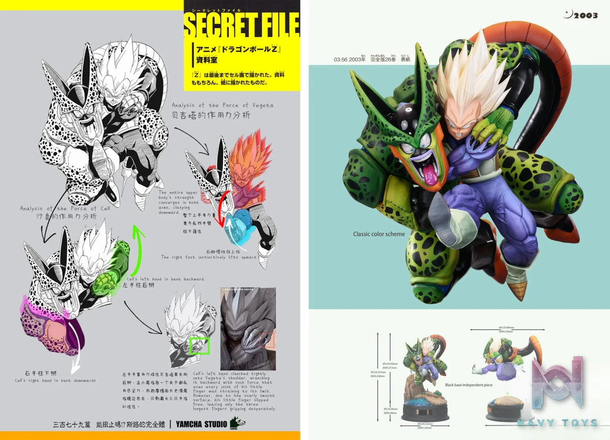 YAMCHA Studio – Dragon Ball Vegeta & Cell
