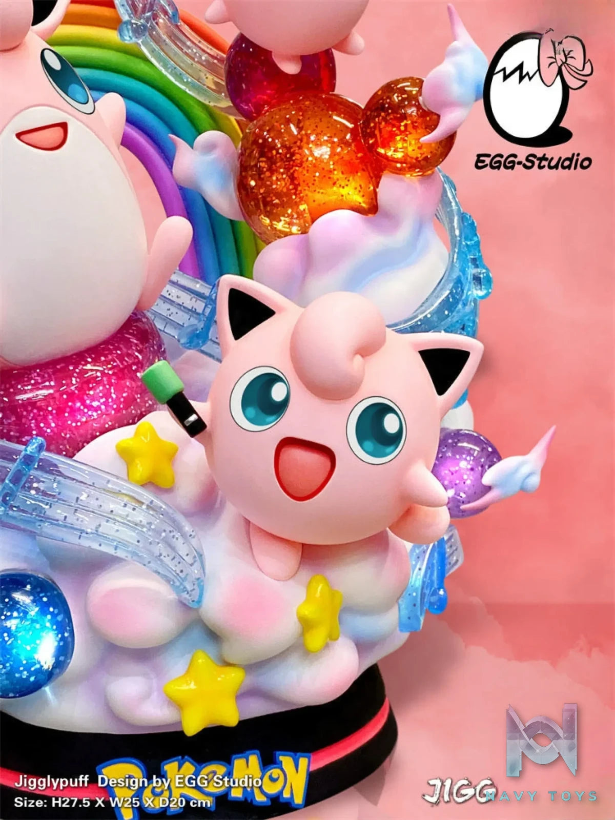 EGG Studio – Pokémon Wigglytuff Evolution Series