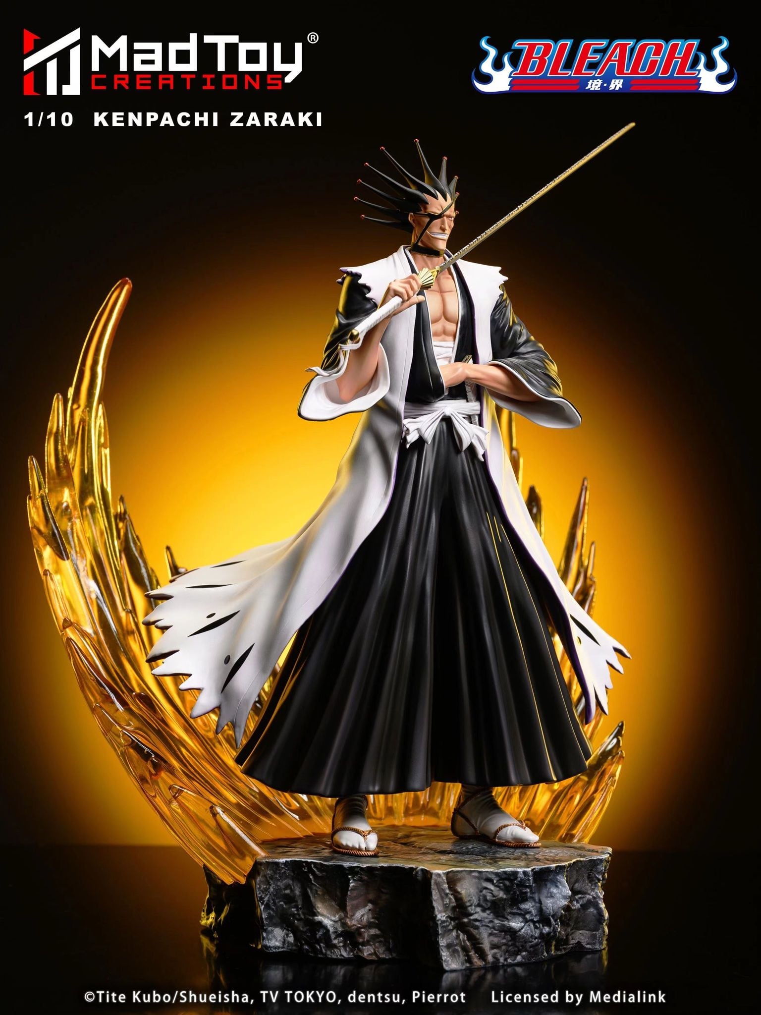 Zaraki Kenpachi - Bleach - MadToy Creation resin statue MadToy Creation Studio anime figure