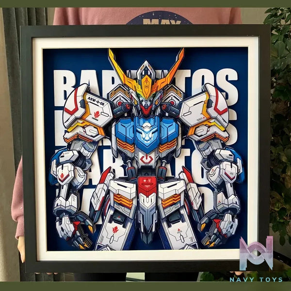 KALA HOME Studio – Gundam Barbatos 3D Decorative Painting