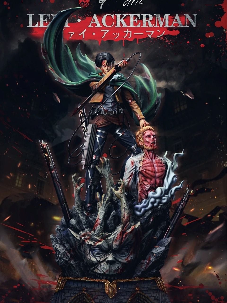 Levi Ackerman 2.0 - Attack On Titan - LC Studio resin statue lc Studio anime figure