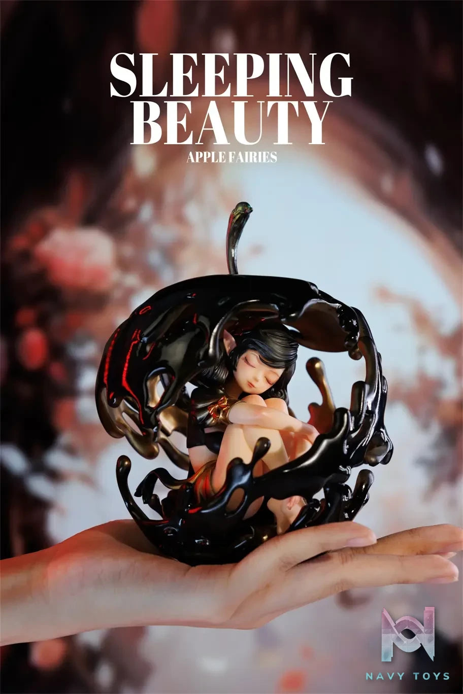 Weartdoing Studio – Original Sleeping Beauty-Apple Fairies-Red & Black & Green (Licensed)