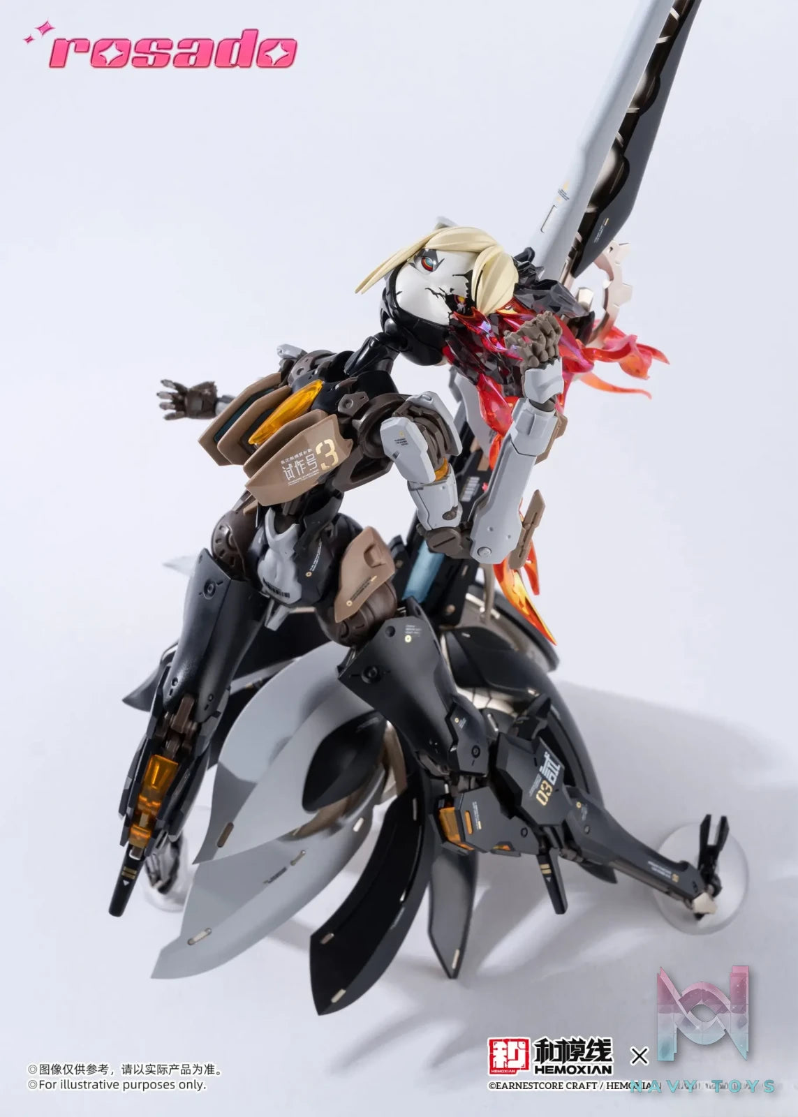 He Mo Xian Studio – Original #1 Rosa Project Ji Niang Xinghua Lily MK3 (Licensed)