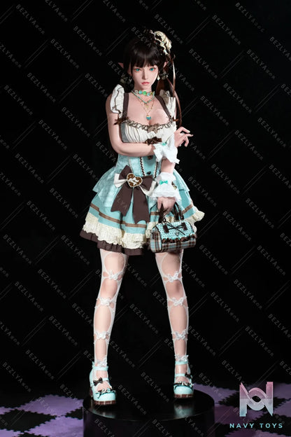 Bezlya – 2.2CF Series Dreamy Illusion Calia ULTRA Makeup 1/1 Scale Silicone Doll (Licensed)