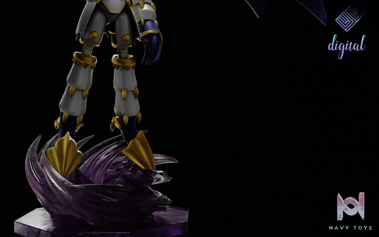 Digital Studio – Digimon Royal Knight Series Crusadermon and Dynasmon