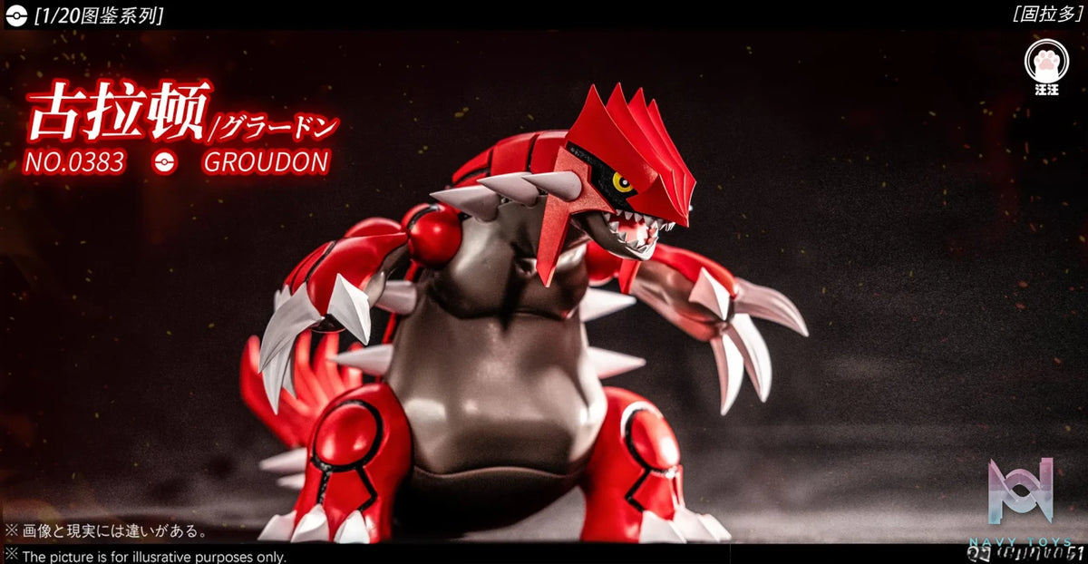 WangWang Studio – Groudon Pokémon