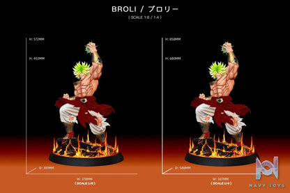 DLG Studio – Broly Single Character Museum Statue Series Dragon Ball