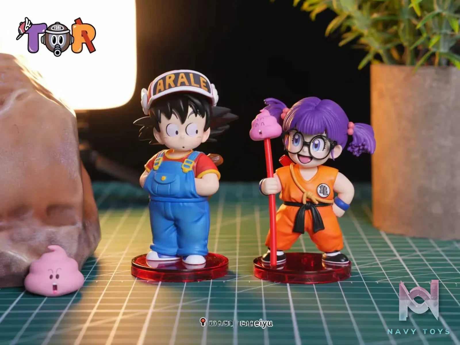 TOR Studio – WCF Little Goku Series 007 Son Goku X Norimaki Arale Cosplay Dragon Ball X Dr. Slump