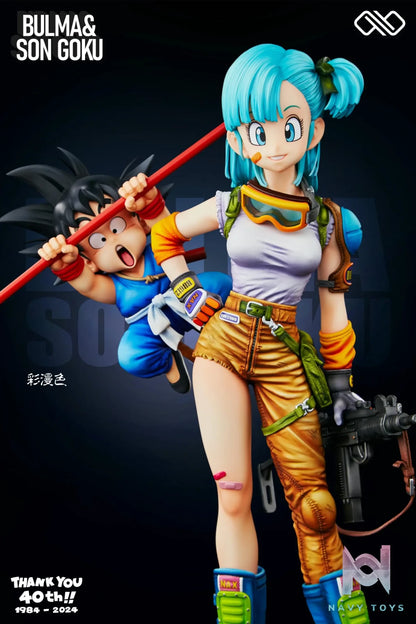 Infinite Studio – Dragon Ball Title page 40th Anniversary Series #2 Bulma & Goku