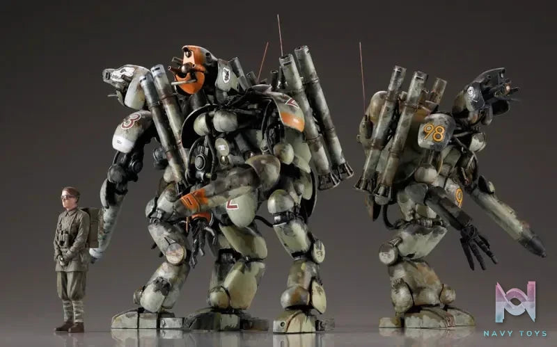 Kaiyodo – ARTPLA Maschinen Krieger Final Hund Set X Jerry Can Man 1/35 Plastic Model (Licensed)