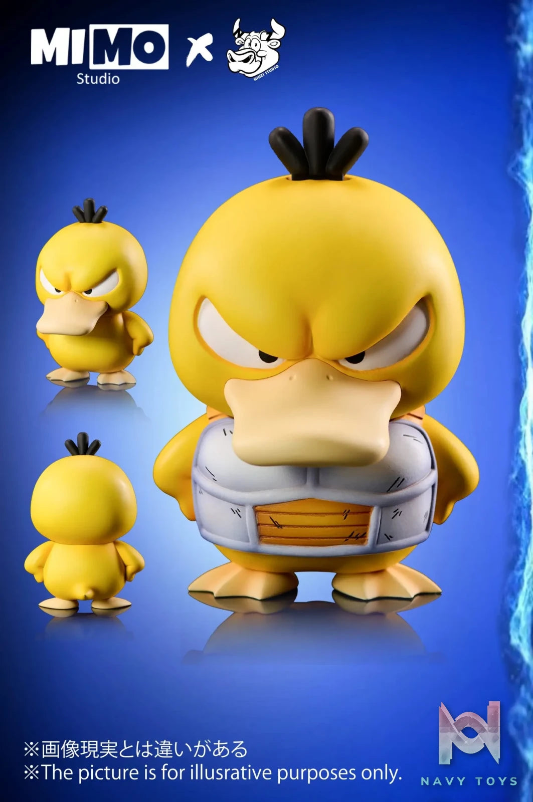 Mimo Studio & NIUZI Studio – Pokémon Vegeta Psyduck