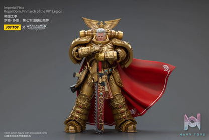 JOYTOY Studio – Warhammer ‘The HorusHeresy’ Imperial Fists Rogal Dorn, Primarch of the Vllth Legion JT8865 (Licensed)