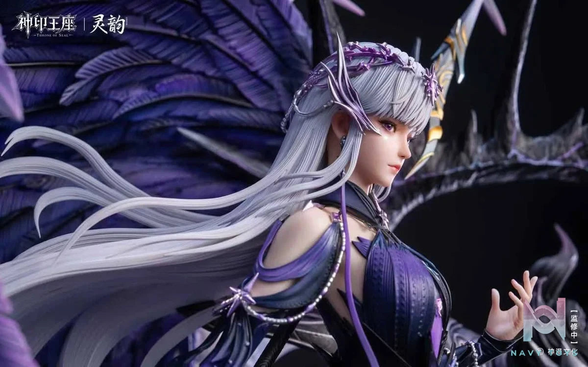 Cai'er resin statue LingYun Studio anime figure