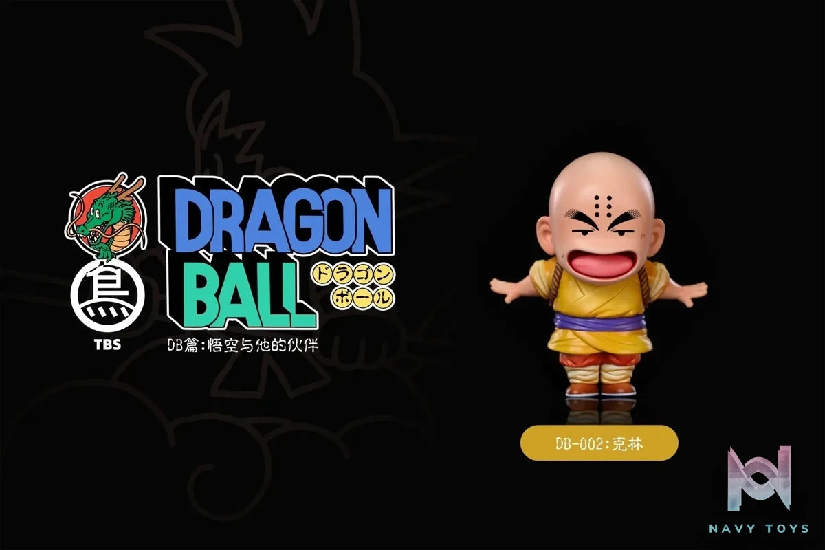 ToyBirds Studio - Dragon Ball Goku's Friend DB - 002 Krillin resin statue Navy Toys anime figure