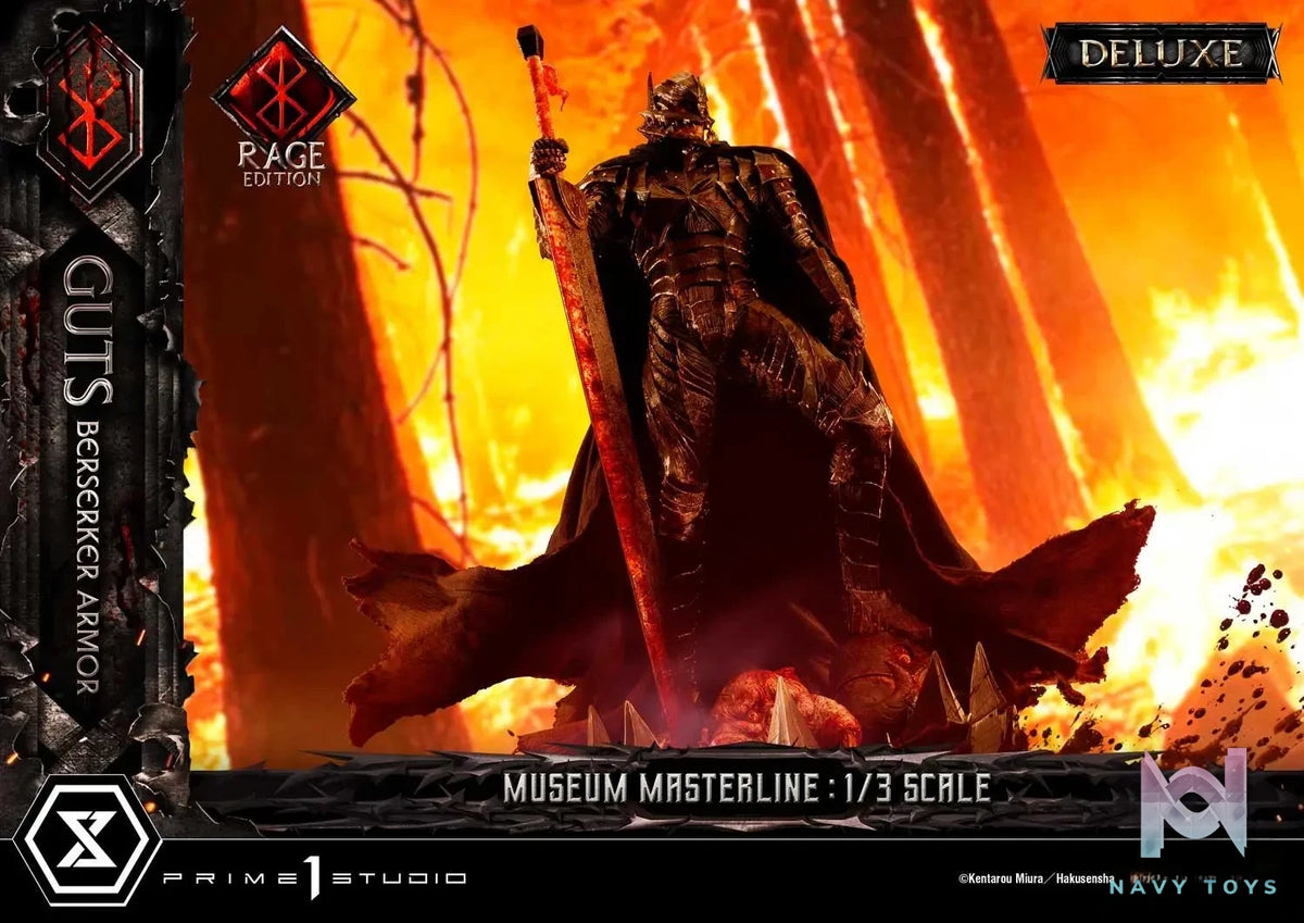 Prime 1 Studio – Museum Masterline Berserk Guts, Berserker Armor Rage Edition MMBR-03 MMBR-03DX MMBR-03DXS (Licensed)