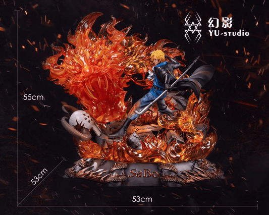 Yu Studio - Sabo Viêm Đế resin statue yu studio anime figure