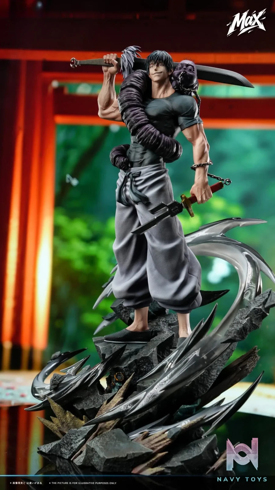 MAX Studio – 1/6 Series 01 Collector Grade SS: Toji Fushiguro The Heavenly Restriction Jujutsu Kaisen