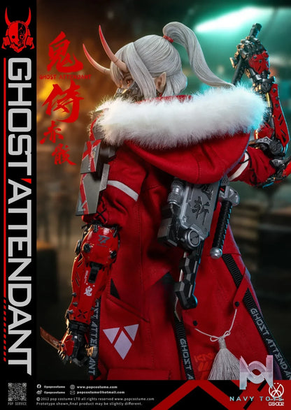 POP COSTUME Studio – GS-002 Ghost Attendant Red Remains 1/6 Action Figure (Licensed)
