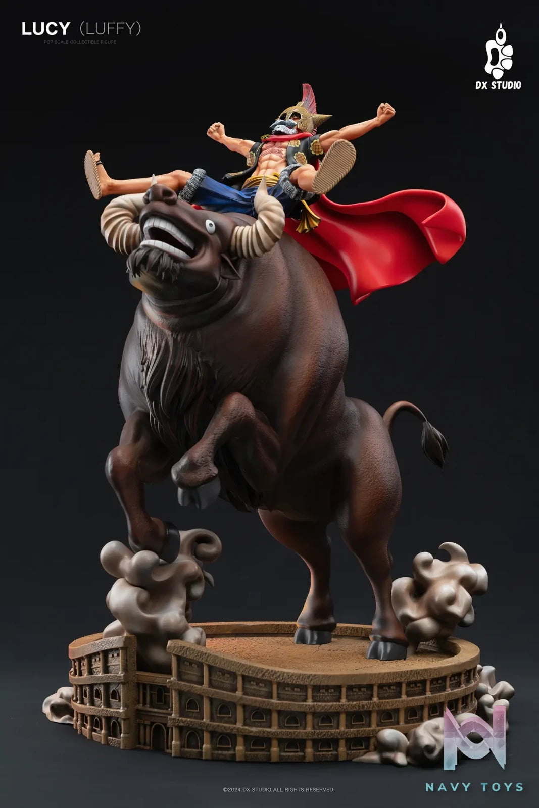 DX Studio – One Piece Monkey D. Luffy on a Bull