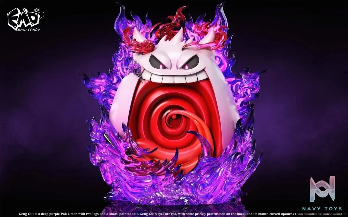 Emo Studio - Pokemon Emo Graduation Model 1 Gengar resin statue Navy Toys anime figure