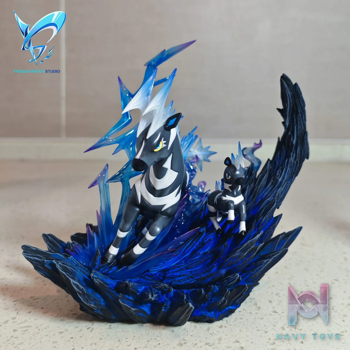 Frozen Water Studio – Pokémon Zebstrika Evolution Set