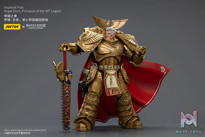 JOYTOY Studio – Warhammer ‘The HorusHeresy’ Imperial Fists Rogal Dorn, Primarch of the Vllth Legion JT8865 (Licensed)