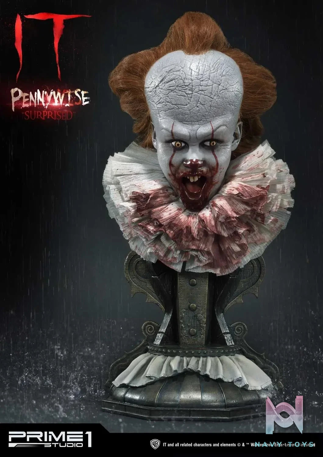 Prime 1 Studio – High Definition Bust IT (Film) Pennywise Head HDBIT-01 HDBIT-02 HDBIT-03 HDBIT-ALL (Licensed)