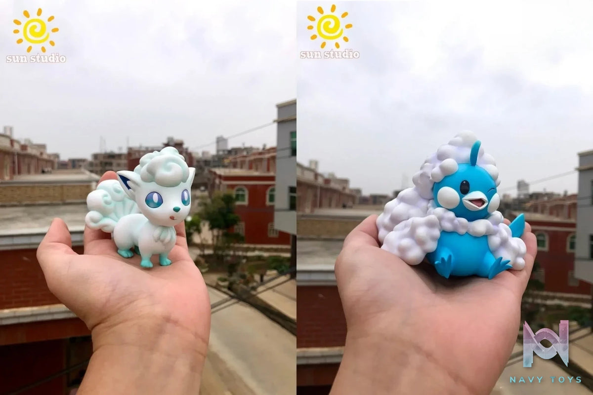 Sun Studio – Pokémon Alola Vulpix and Mega Altaria