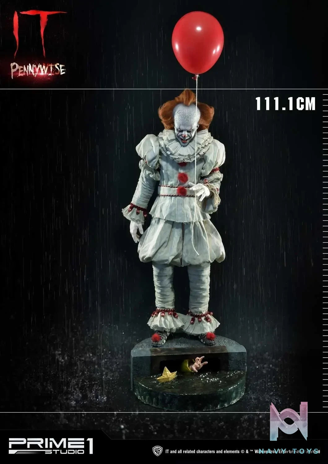 Prime 1 Studio – High Definition Museum Masterline IT (Film) Pennywise HDMMIT-01 (Licensed)