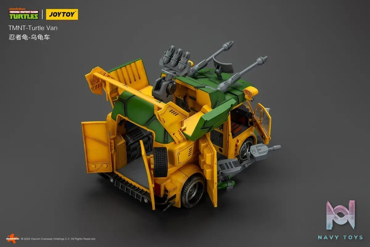JOYTOY – 1/18 TMNT-Turtle Van X Roadkill Rodney JT02540 JT02557 (Licensed)