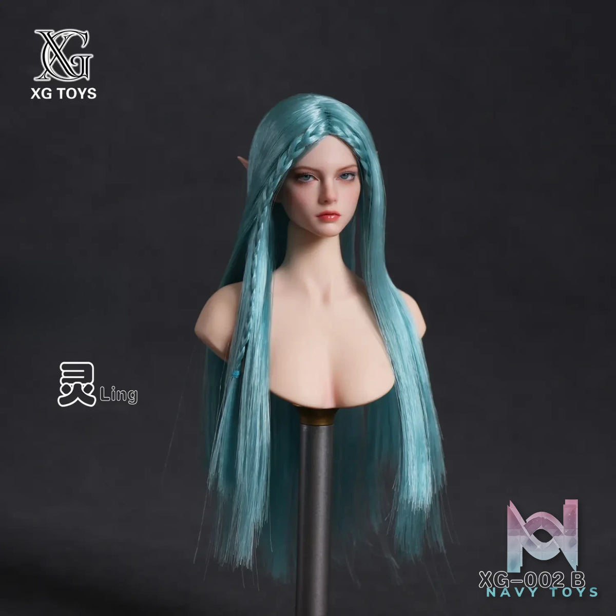XG Toys – 1/6 Movable Eyes Elf Princess Head Sculpt XG-002 (Licensed)