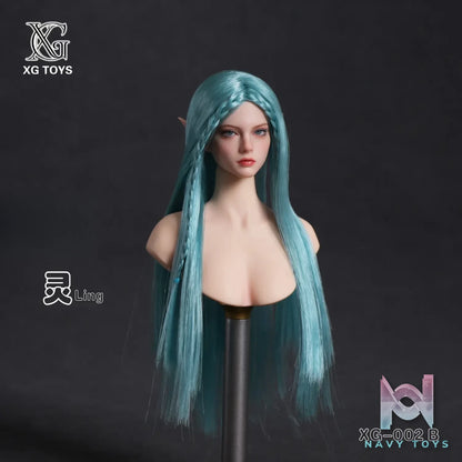 XG Toys – 1/6 Movable Eyes Elf Princess Head Sculpt XG-002 (Licensed)