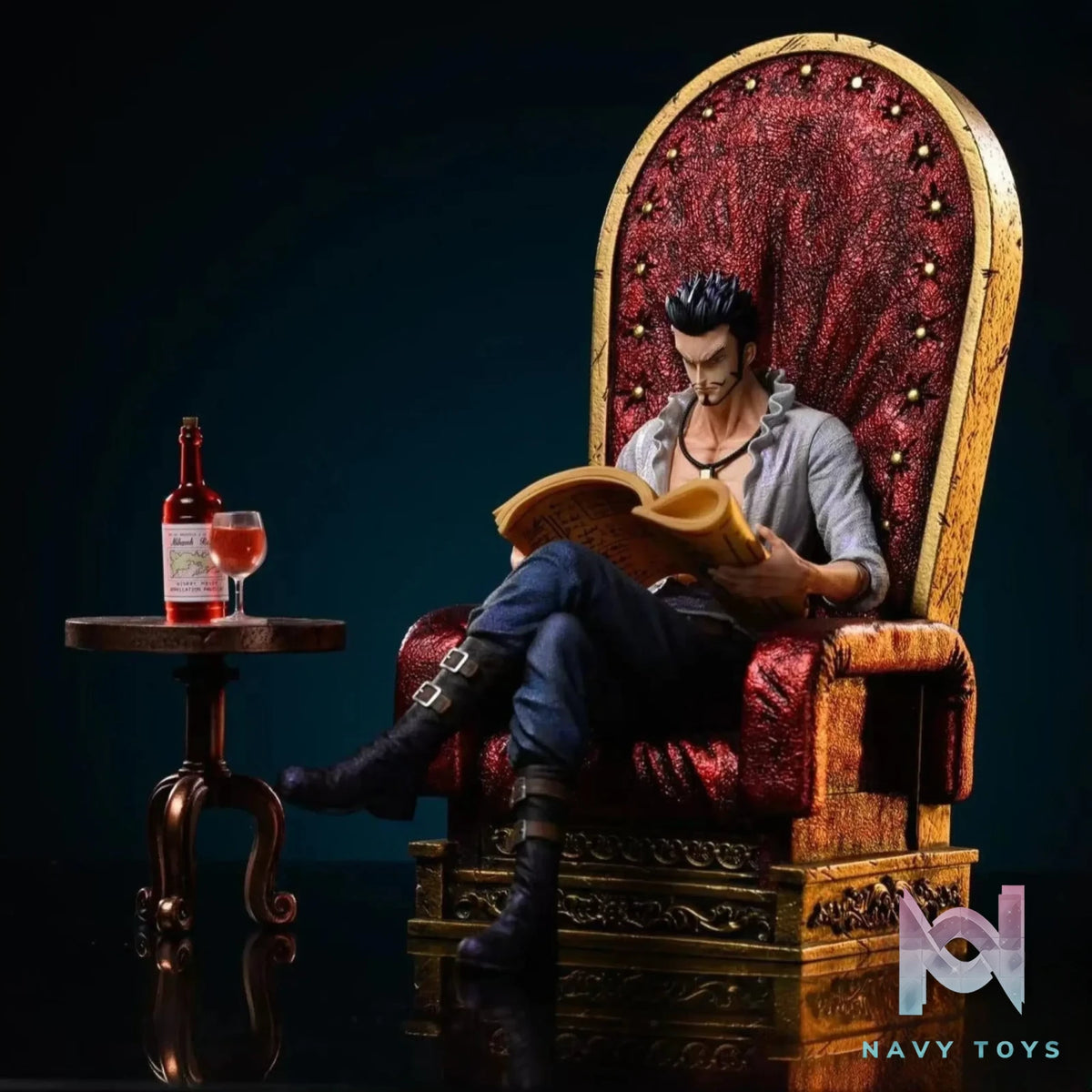 Brain-Hole Studio – One Piece Seated Dracule Mihawk