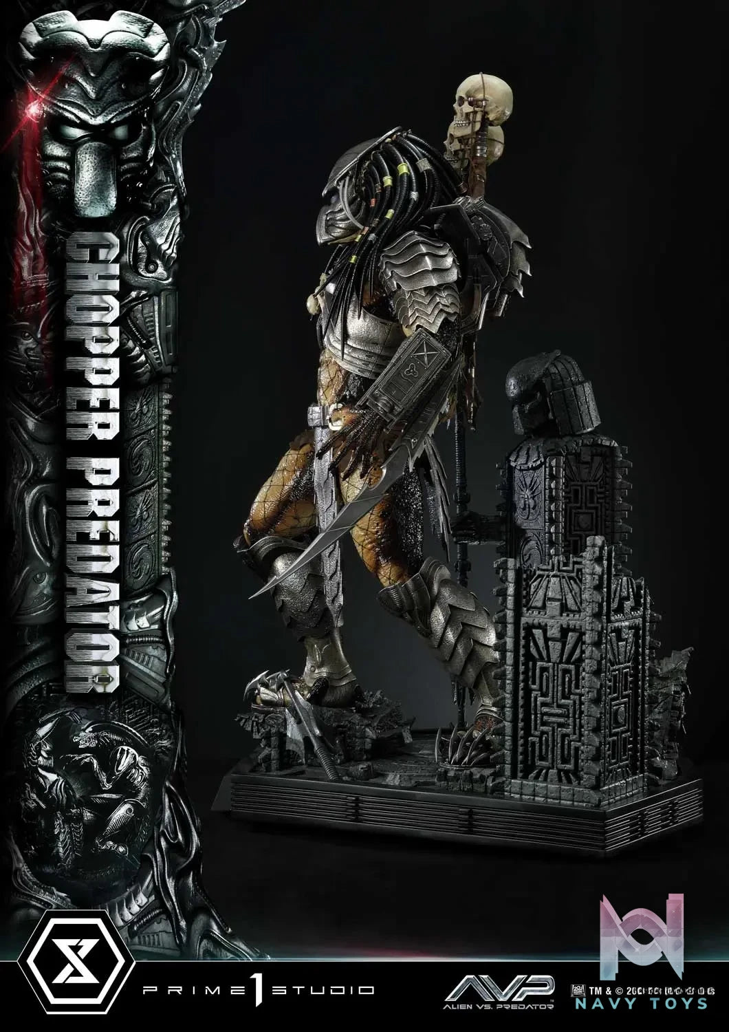 Prime 1 Studio Museum Masterline Alien vs. Predator Chopper Predator MMPR-06