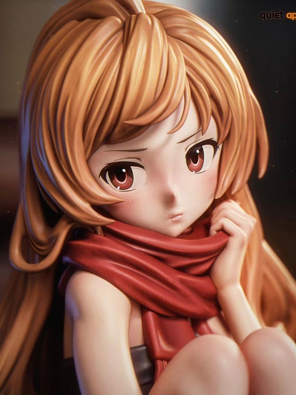 Christmas Aisaka Taiga - Toradora - Quiet Art Studio resin statue Quiet Art Studio anime figure