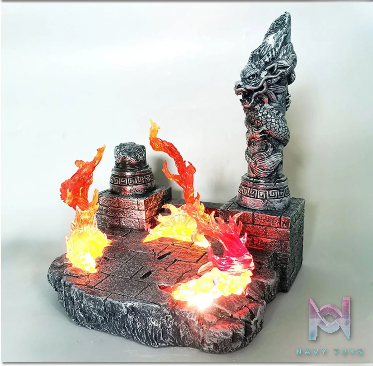 Super Studio – Fire Base with Lighting Effect Base