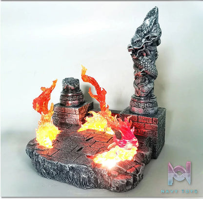 Super Studio – Fire Base with Lighting Effect Base