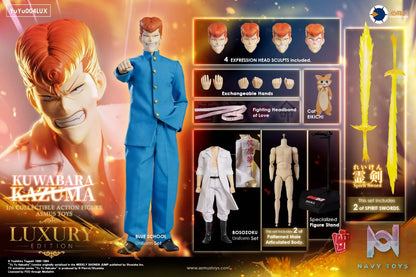 Asmus Toys Studio – Yu Yu Hakusho Kazuma Kuwabara 1/6 COLLECTIBLE ACTION FIGURE YUYU004A YUYU004LUX