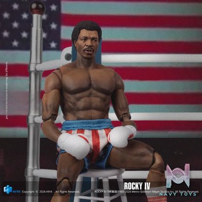 Hiya Toys – Exquisite Super Series Rocky IV Apollo Creed 1/12 Scale Action Figure ESR0233 (Licensed)