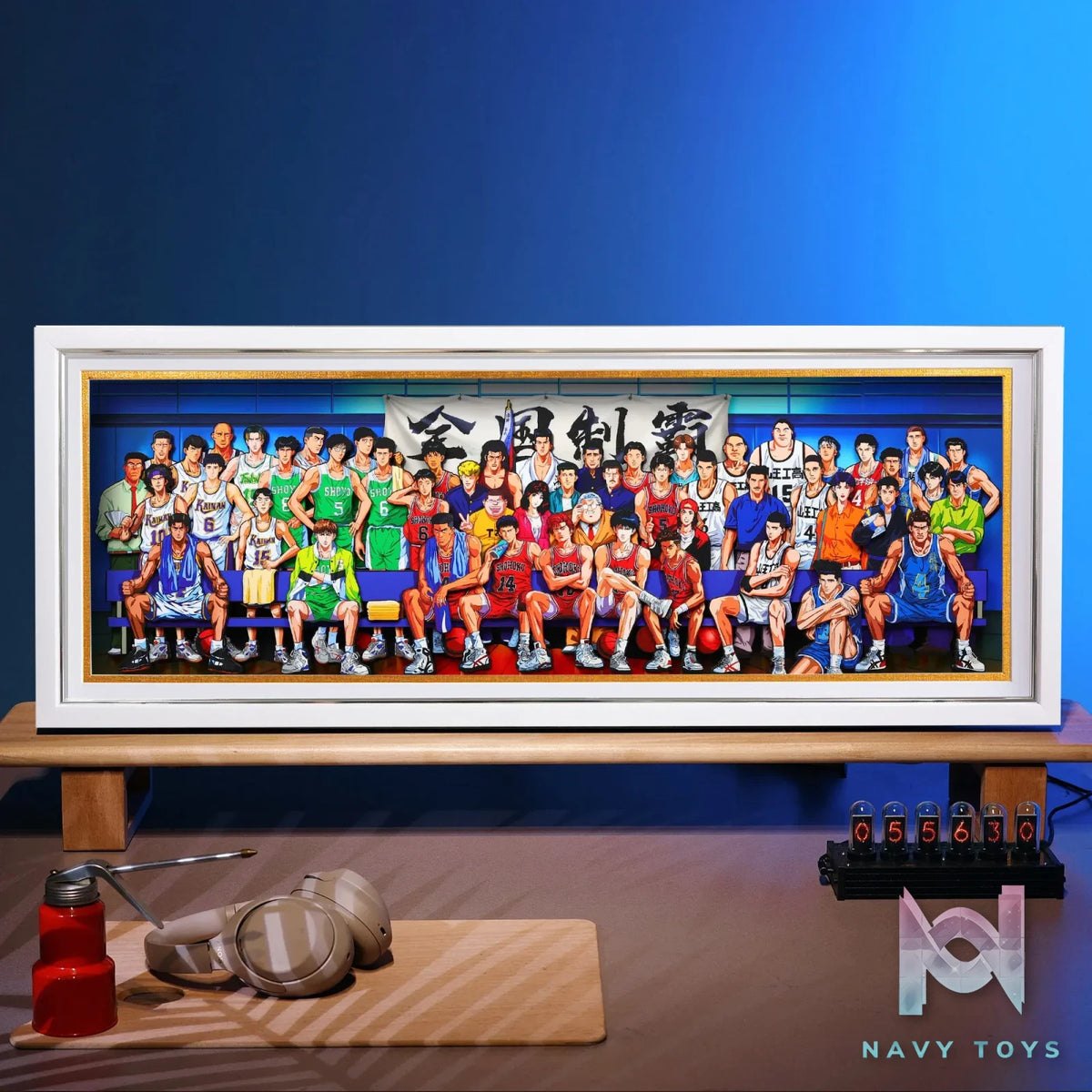 Yu Zhi Jiang Studio – Slam Dunk Multiple Characters Series #1 3D Decorative Painting Slam Dunk