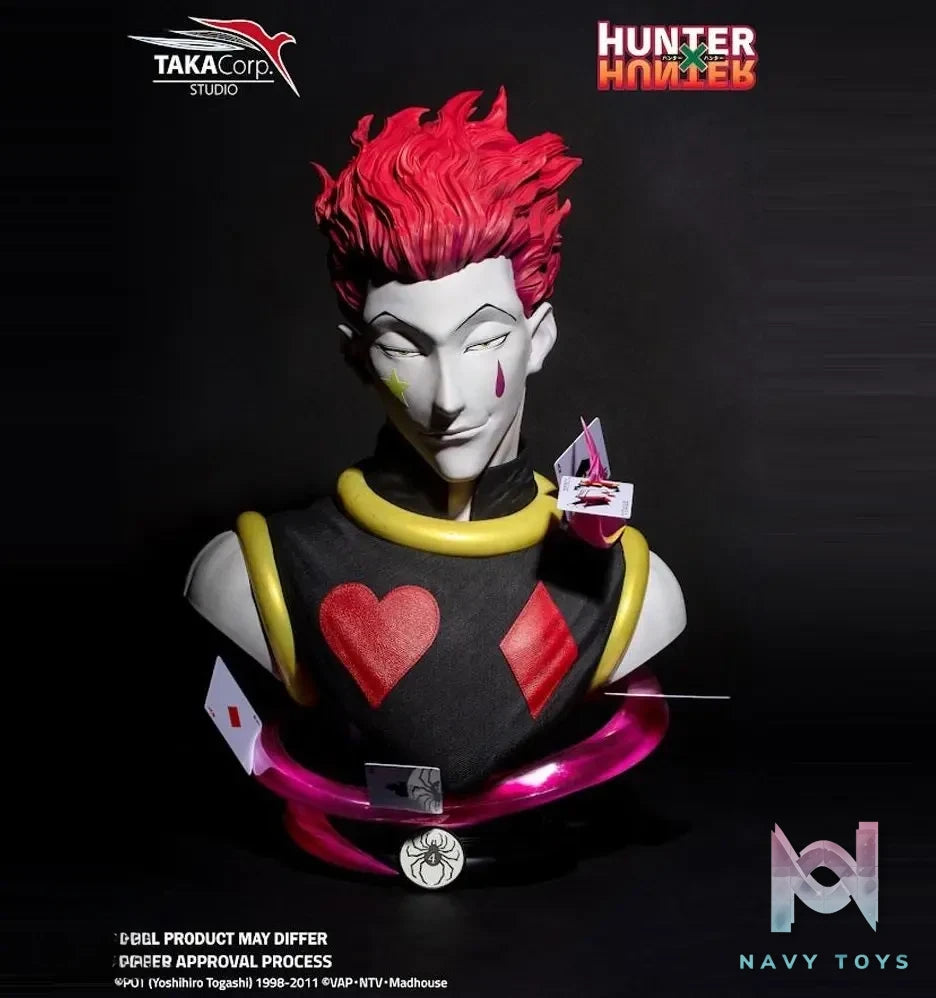 Taka Corp Studio – Hunter × Hunter Hisoka Morow Life-Size Bust