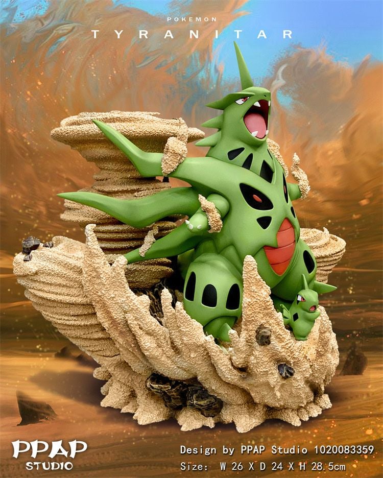 Tyranitar Pokemon - PPAP Studio resin statue ppap studio anime figure