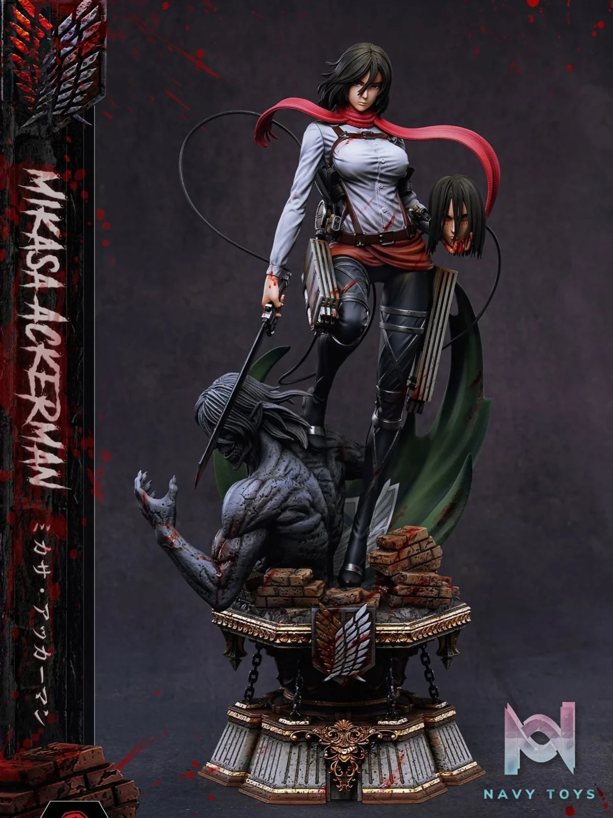Mikasa Ackerman - Attack on Titan - LC Studio resin statue lc Studio anime figure