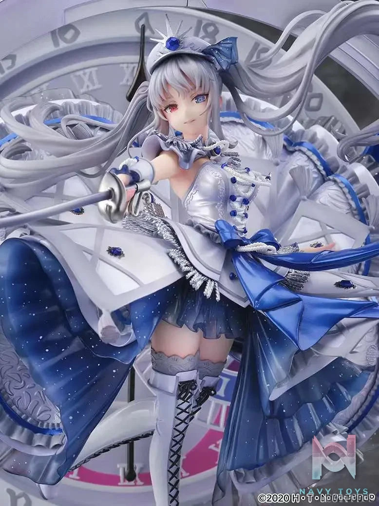 Shibuya Scramble Figure (SSF) – Date A Live Fragment: Date A Bullet – White Queen – Shibuya Scramble Figure – 1/7 – Royal Blue Sapphire Dress Ver. (eStream) (licensed)