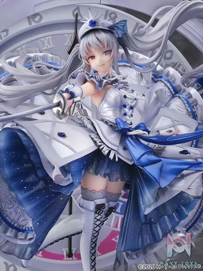 Shibuya Scramble Figure (SSF) – Date A Live Fragment: Date A Bullet – White Queen – Shibuya Scramble Figure – 1/7 – Royal Blue Sapphire Dress Ver. (eStream) (licensed)