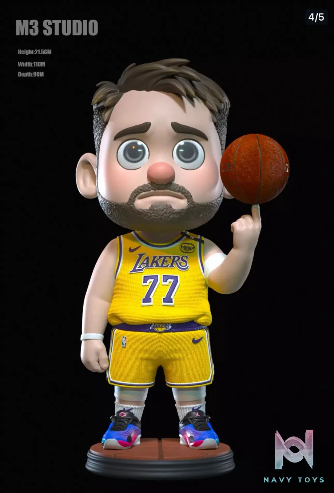 M3 Studio – Luka Dončić Lakers Q Version