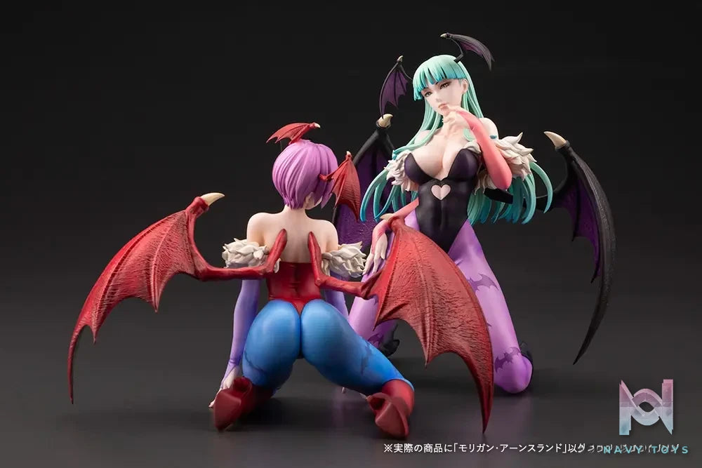 Kotobukiya – Darkstalkers Morrigan Aensland X Lilith 1/7 Complete Figure (Licensed)