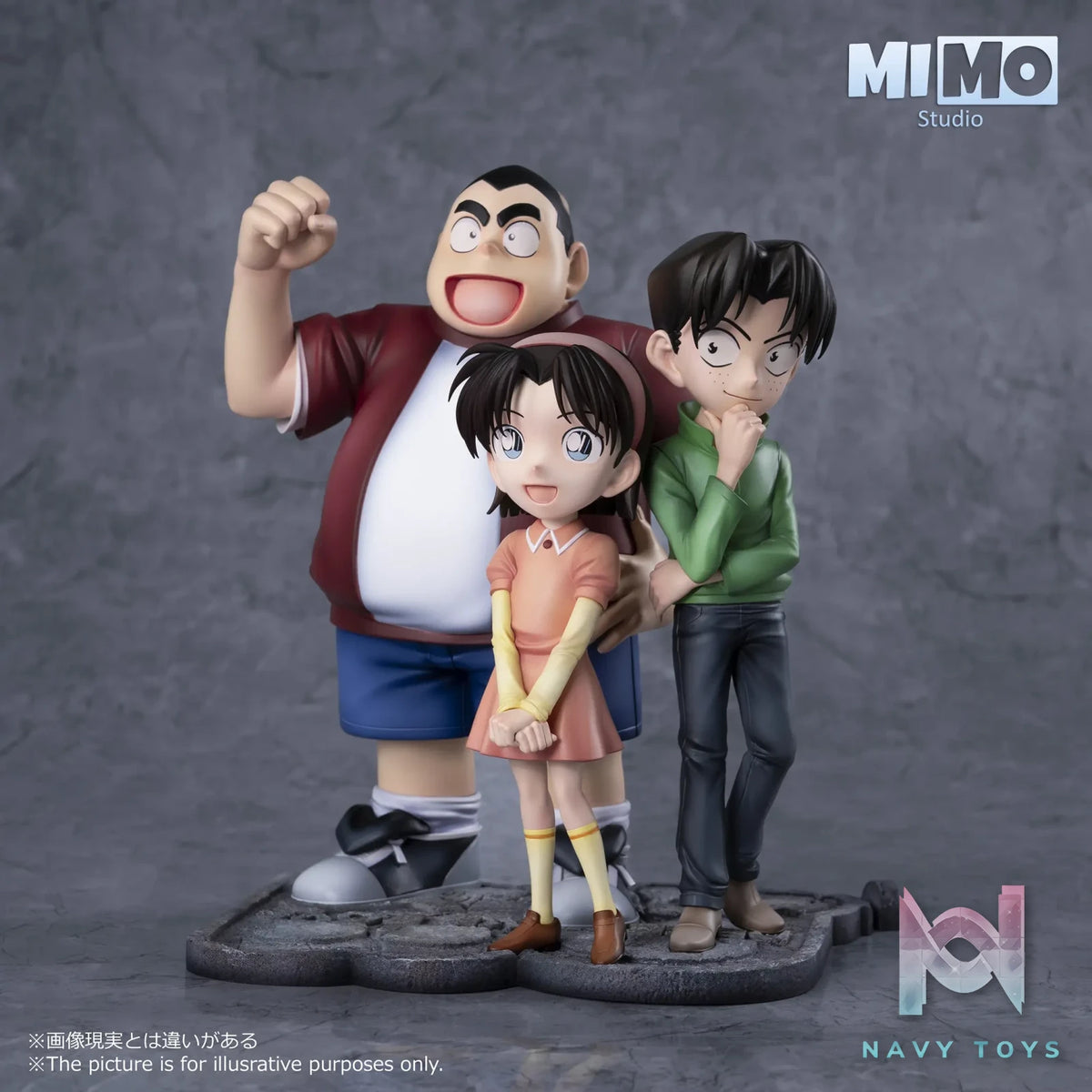 Mimo Studio – Detective Conan Junior Detective Corps Amy Yeager & Mitch Tennison & George Kaminski