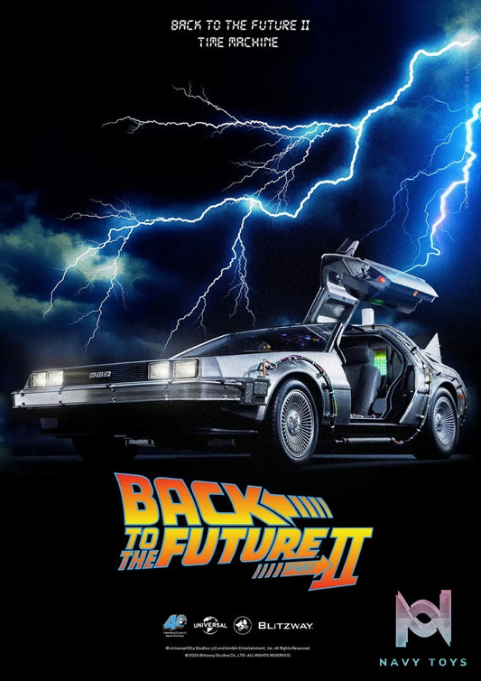 BLITZWAY – Back to the Future 2 Time Machine BW-UMS12202 BW-UMS12203 (Licensed)