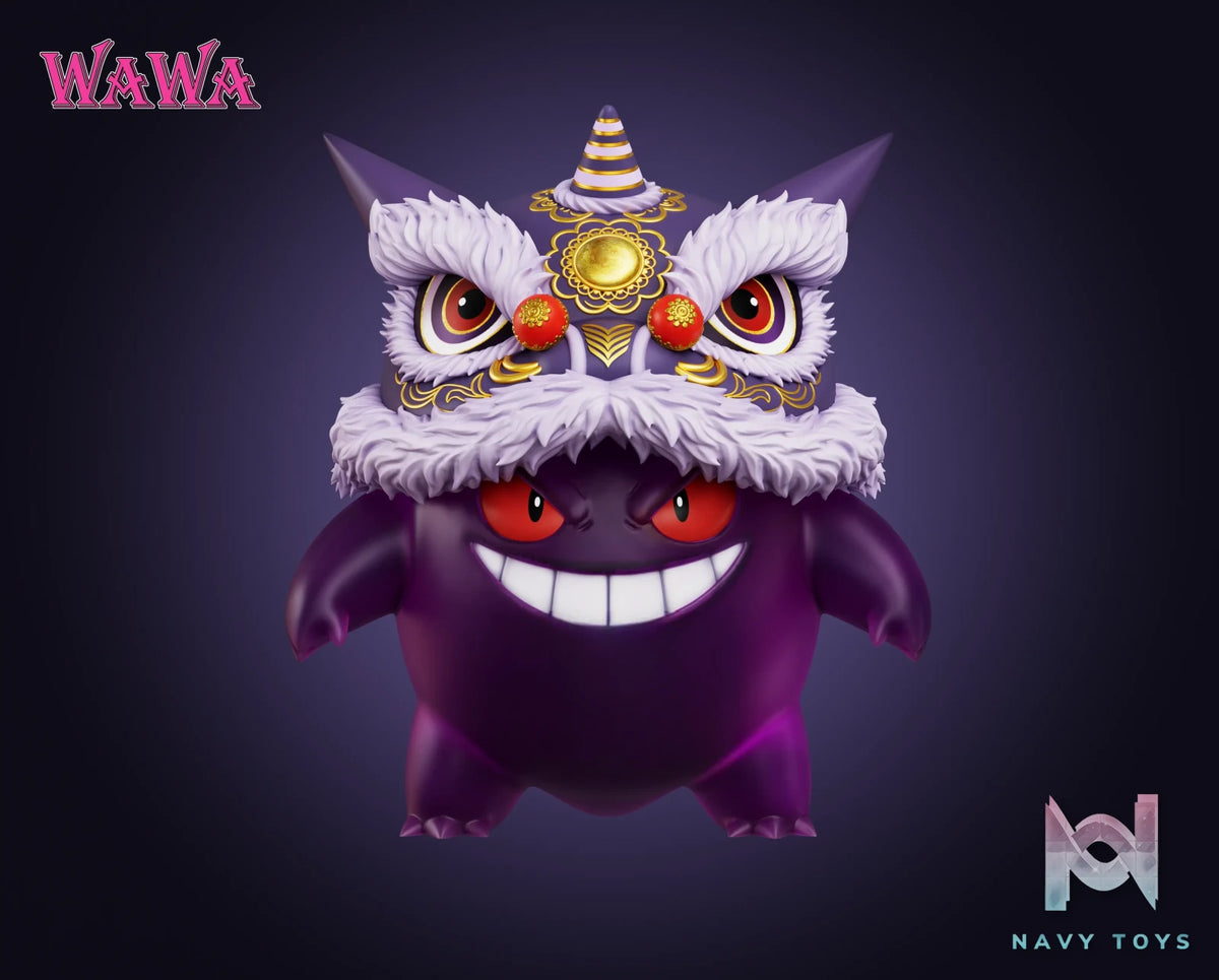 WAWA Studio – Gengar Lion Dance Pokémon